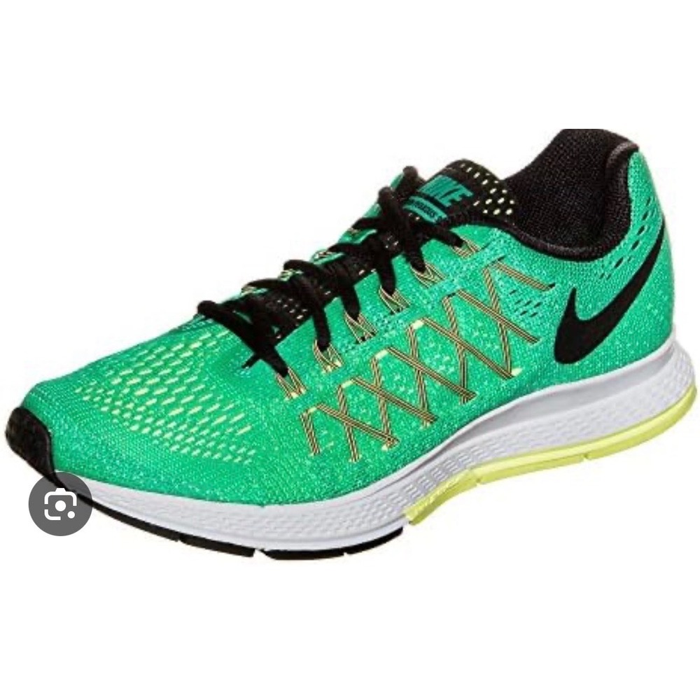 Nike Air Zoom Pegasus 32 Ghost Green Black Running Shoes Mens 7